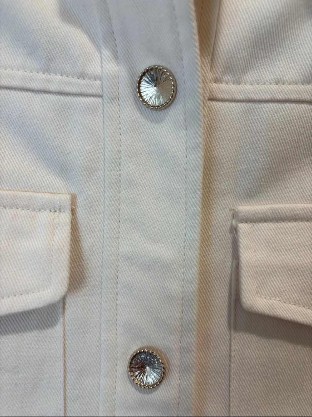 Zara ecru crop jacket - Picture 5 of 9